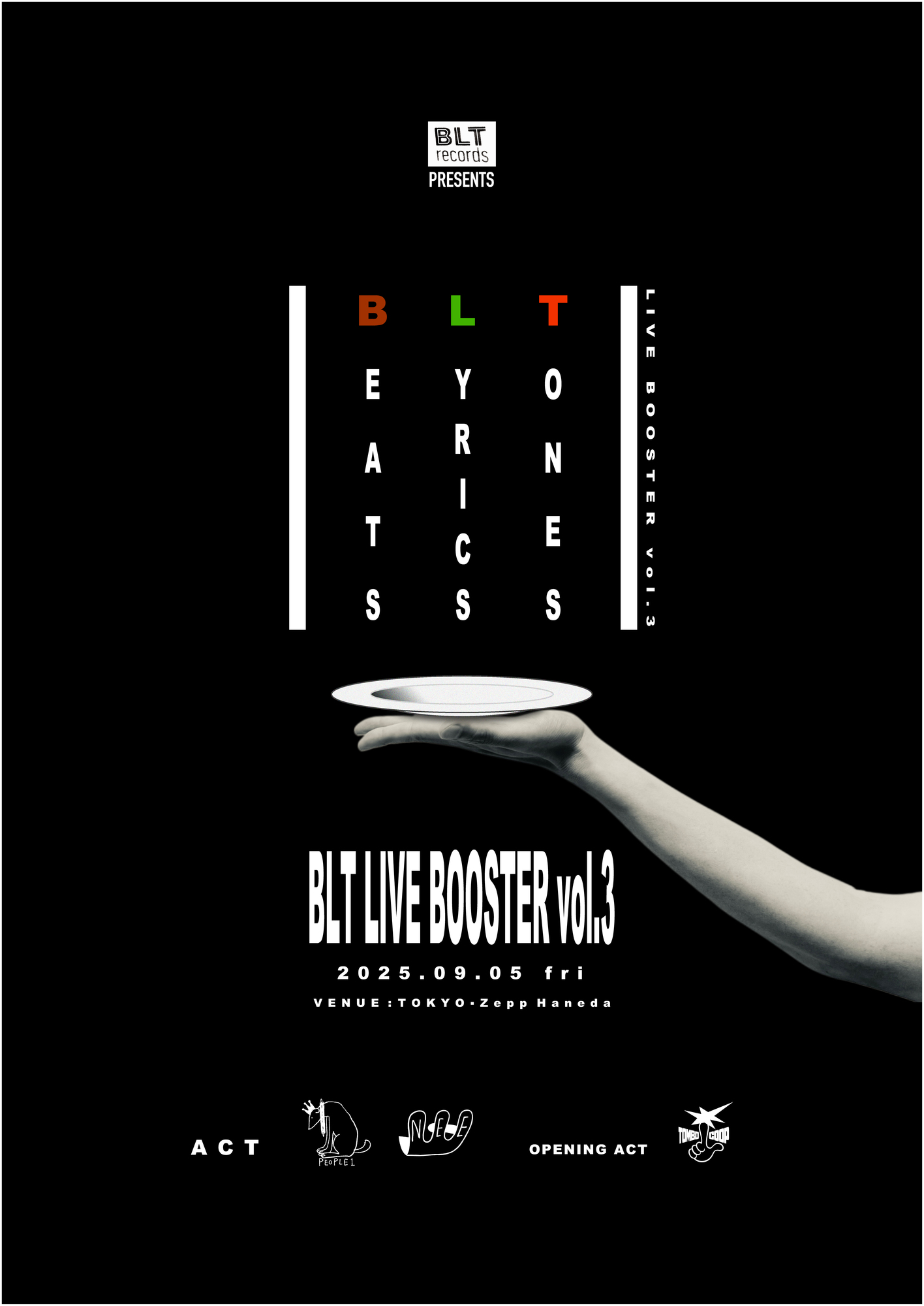 2025/9/5出演】「BLT LIVE BOOSTER vol.3」への出演が決定